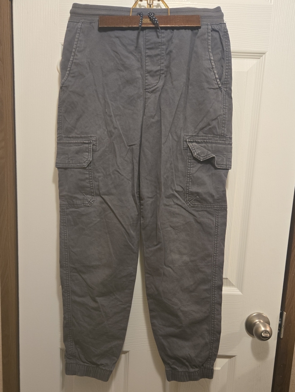 Sonoma Gray Cargo Jogger Pants
